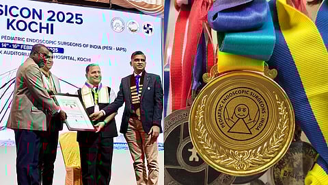 Ahmedabad-based pediatric surgeon Dr. Anirudh Shah honoured with Lifetime Achievement Award