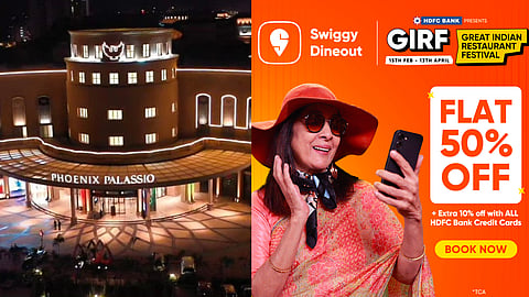 Great Indian Restaurant Festival: Enjoy up to 50% OFF on food & drinks at Lucknow's Phoenix Palassio