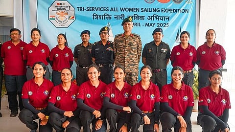 India's first tri-services all-women sailing expedition flags off from Mumbai; know more