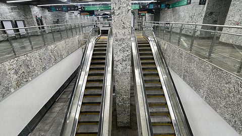 Visuals of Dharavi Metro Station unveiled as Mumbai’s Aqua Line 3 nears completion | In Pics