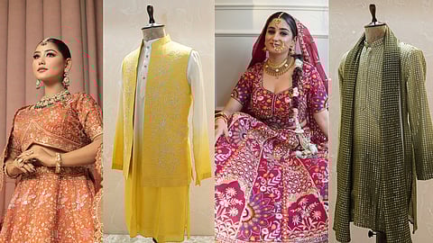 Bring your wedding dreams to life! Shop exquisite Indian wedding wear from Pohor in Lucknow