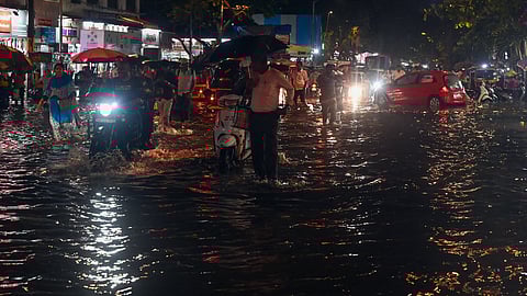 Pre-monsoon showers in Mumbai