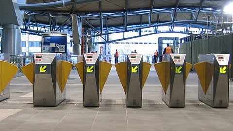 Metro-style controlled entry systems at local stations in Mumbai