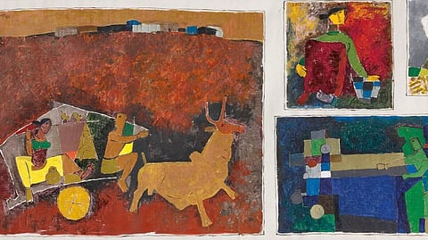 25 rare M. F. Husain paintings worth ₹25 crores to be auctioned at Mumbai's Hamilton House