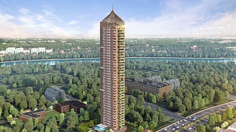 42-storey residential towers in Gomti Nagar