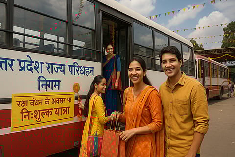 Raksha Bandhan 2025: In a first, free UP bus rides for women and companion from Aug 8–10