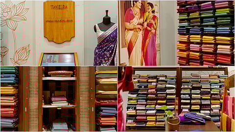 Celebrating Lohri, Sankranti, or Basant Panchami? Lucknow's Taneira has your perfect drape