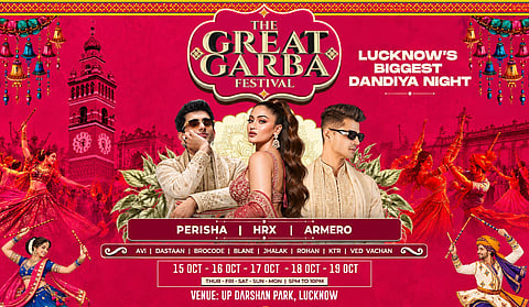 The Great Garba Festival is bringing Lucknow’s biggest Navratri celebration this Oct 15-19