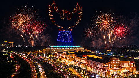From drones to fireworks, Phoenix Palassio pulls off a history-making show in Lucknow!