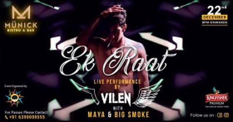 Lucknowites, internet sensation Vilen to perform at Münick in Lucknow this Saturday