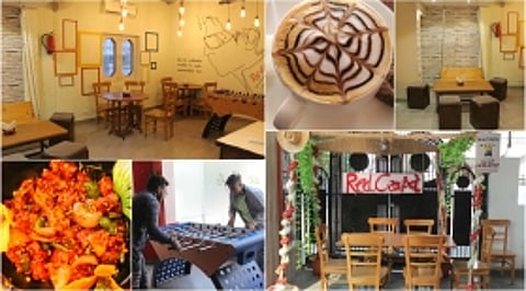 This winters, Red Carpet Cafe offers open seating, kadak chai, all day breakfast and premium coffee