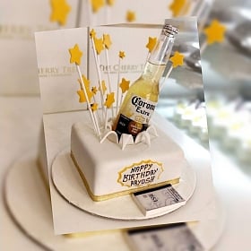 A beer theme cake, now available in Lucknow, could be the perfect gift for your ‘Talli’ friend!