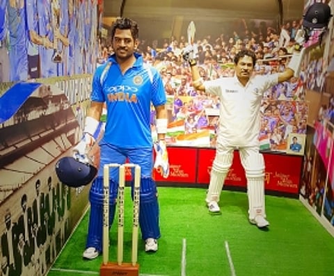MS Dhoni gets a wax statue at Jaipur’s Nahargarh Fort