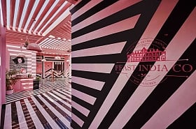 The Pink Zebra by The Feast India Company, Kanpur, is all about a Wes Anderson movie