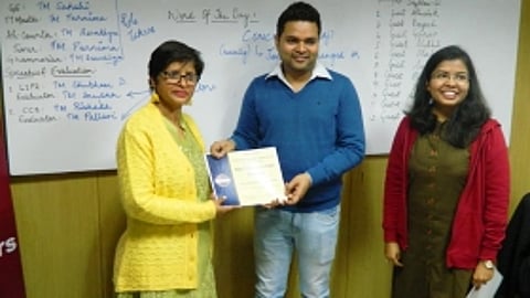 CataPult in Lucknow celebrate its first foundation day with new CLAT & IPM batches