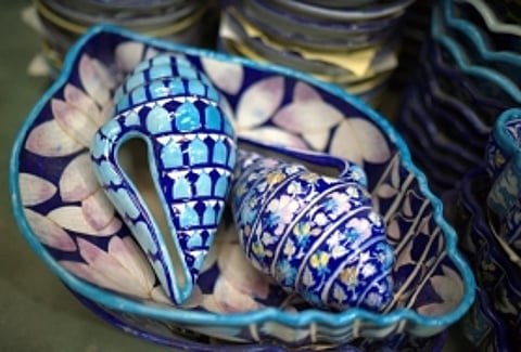 Pick up a new skill and try your hand at Indian Blue Pottery at this workshop in Jaipur