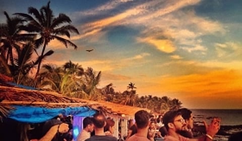 Goa, come celebrate a 'Red Christmas', the Purple Martini way at Sunset Point in Anjuna