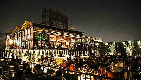 The biggest pub in town, Molecule is hosting a grand party this New Year