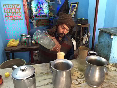 Holi celebrations in Lucknow are incomplete without a glass of Pandit Raja's Thandai!