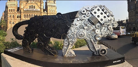Scrap metal sculptures to soon adorn the roads of Lucknow