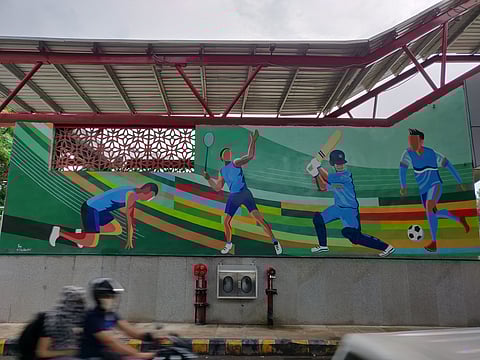 The New Art has made Lucknow even more vibrant, with their artworks on metro station walls