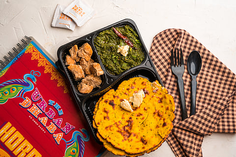 For an ‘eating out’ experience right at home,
Lucknow’s Urban Dhaba is offering us flat 50% off