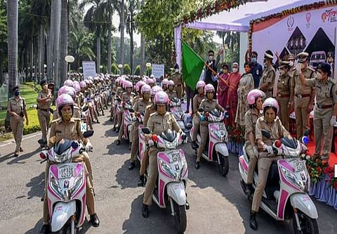 'Pink Patrol' launched in Lucknow under Mission Shakti to maximise women safety
