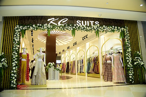 Festive shopping sorted: Lucknow's famous KC Suits store is now open at Palassio Mall!
