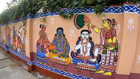 With colourful murals, area near Polytechnic Chauraha in Lucknow gets a vibrant revamp!