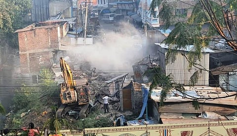 Indore's newly launched Anti Gunda Drive takes off; 3 illegal structures razed so far!