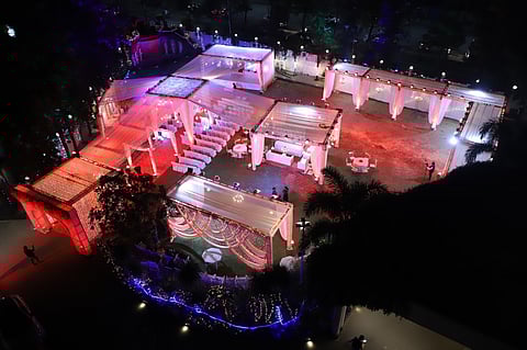 Lucknow's Dayal Paradise's banquet space is just perfect for hosting your family functions