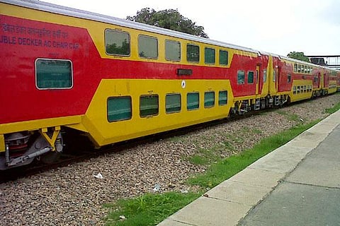 Jaipur-Delhi double-decker train services temporarily redlined over low occupancy rates