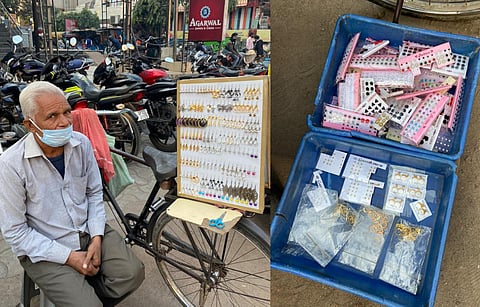 Fan of junk earrings? Meet the famous 'Jhumke wale Baba' in Lucknow's Bhootnath market!