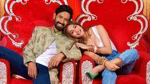 Kriti Kharbanda arrives in Lucknow for her next rom-com, '14 Phere', directed by Devanshu Singh