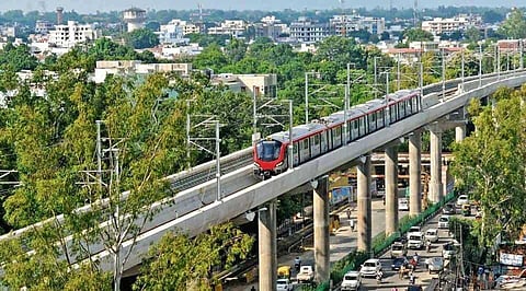 CCS Airport station of Lucknow Metro enters Limca Book of Records