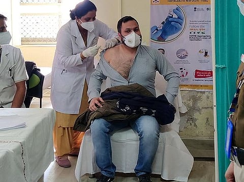 Lucknow to immunise 8,500 health workers in 2nd round of COVID vaccination, scheduled on Jan 22