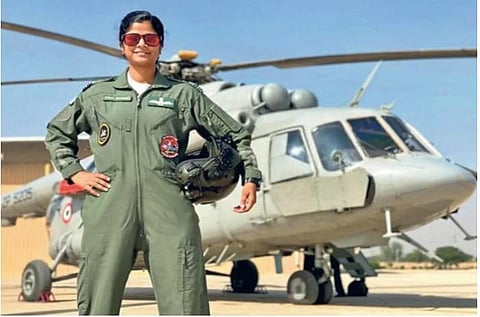 Rajasthan girl becomes the 1st woman to lead flypast on Republic Day parade at Rajpath Delhi