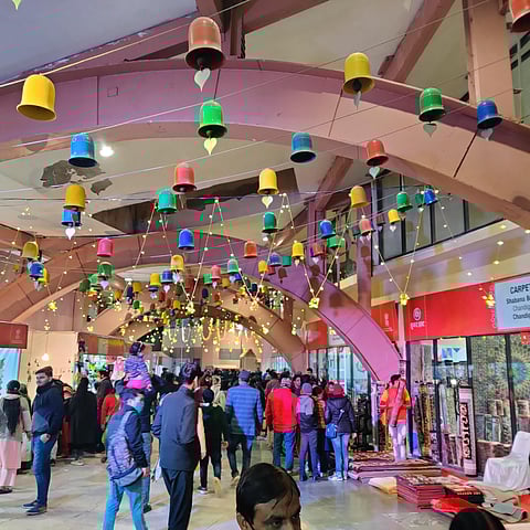 With a footfall of over 29 lakhs, Lucknow's Hunar Haat 2021 echoes with the sound of success