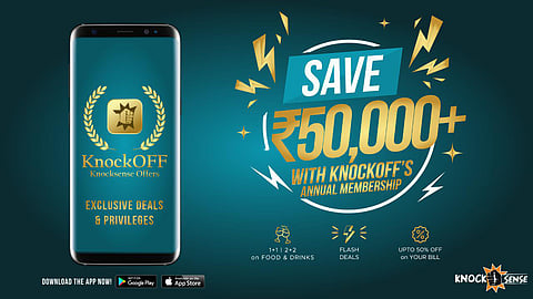 New in Lucknow, KnockOFF your bills, whenever you step out! Save 50k+ yearly