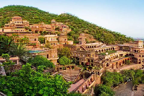 Revamped from ruins to a resort, catch a break from Jaipur & make your way to Neemrana Fort