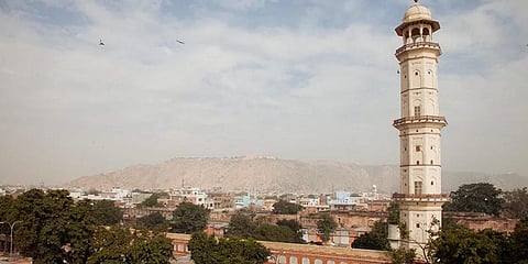 Enjoy a panoramic view of Jaipur from its tallest historical building, which was once a watchtower