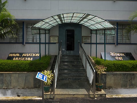 Take off to Goa's Naval Aviation Museum to observe the history & evolution of Indian Navy!