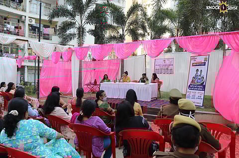 Mission Shakti extends its reach to Parsvnath apt in Lucknow to highlight women empowerment
