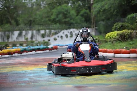 Make your way to Indore's Outdoor Play Arena with your squad to let off some steam this weekend!