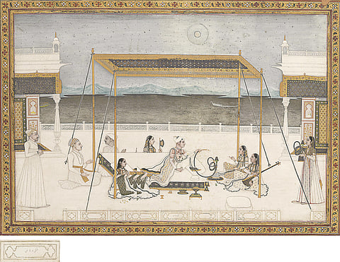 Curious about the artistic heritage of Lucknow? Know about Nidha Mal & his paintings of Awadh!