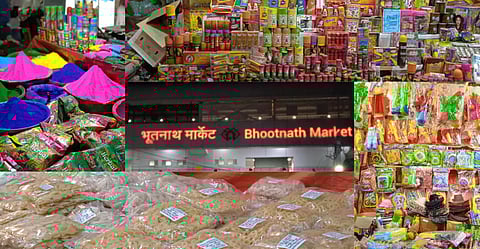 Bright & bustling, Lucknow's Bhootnath Market is one-stop destination for your Holi shopping!