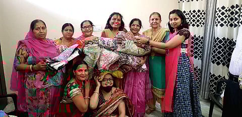 Jaipur women produce cloth bags assuring a polythene-free Kumbh in Haridwar