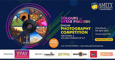 Be a part of 'Colours of Uttar Pradesh' by Amity University & move the world through your stills