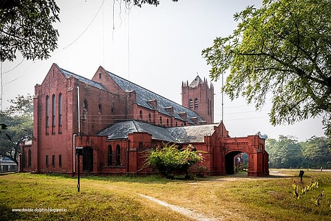 Make your way to Lucknow's All Saints Garrison Church to experience solitude & splendour