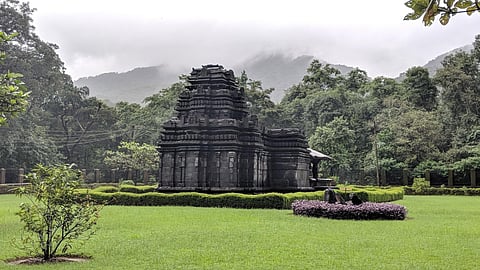 THIS temple at Tambdi Surla is the only specimen of Kadamba-Yadava architecture preserved in Goa!